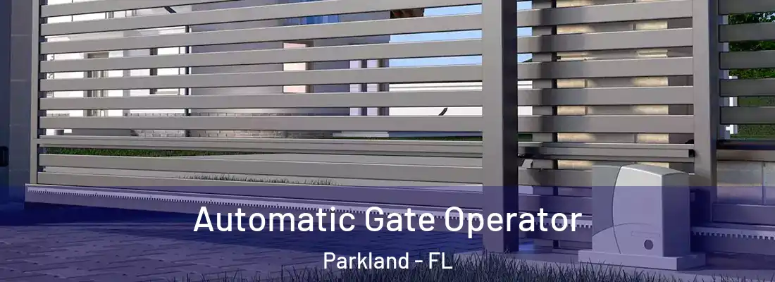 Automatic Gate Operator Parkland - FL