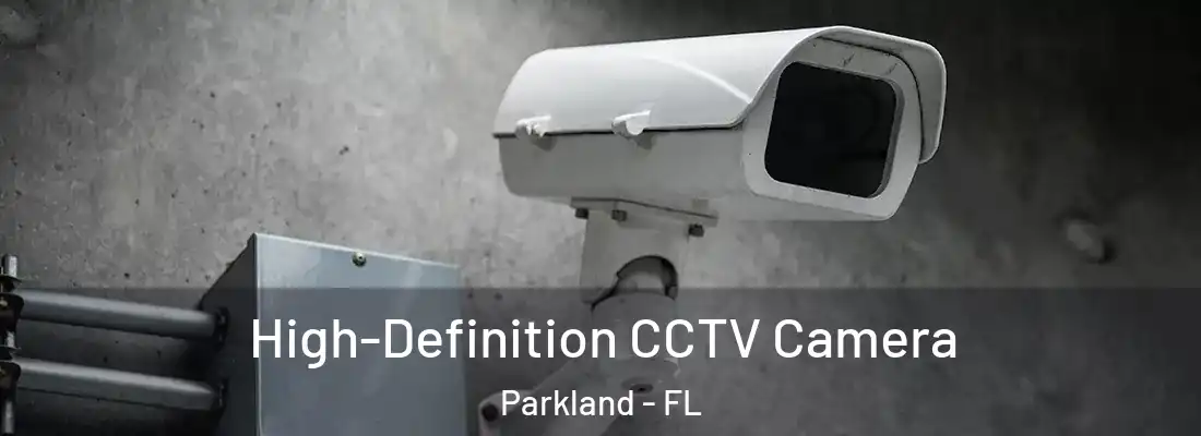High-Definition CCTV Camera Parkland - FL